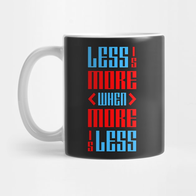 Less is More When More is Less by Rusty-Gate98